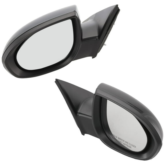 Garage-Pro Driver & Passenger Side Power Mirrors for Mazda 6 2009-2013 Without Puddle Lamp Paintable