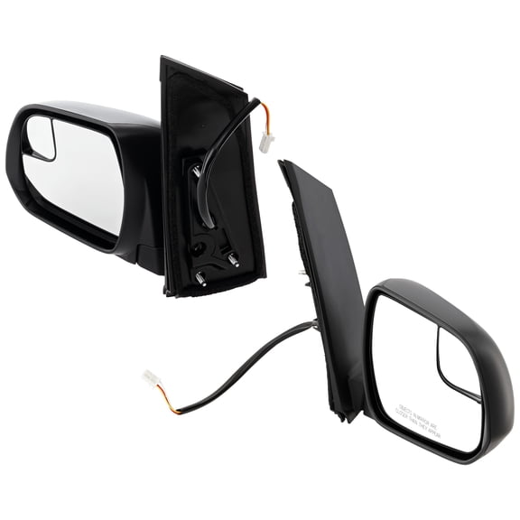 Garage-Pro Driver & Passenger Side Power Non-Heated Mirrors for Toyota Sienna 2015-2020 With Spotter Glass Textured