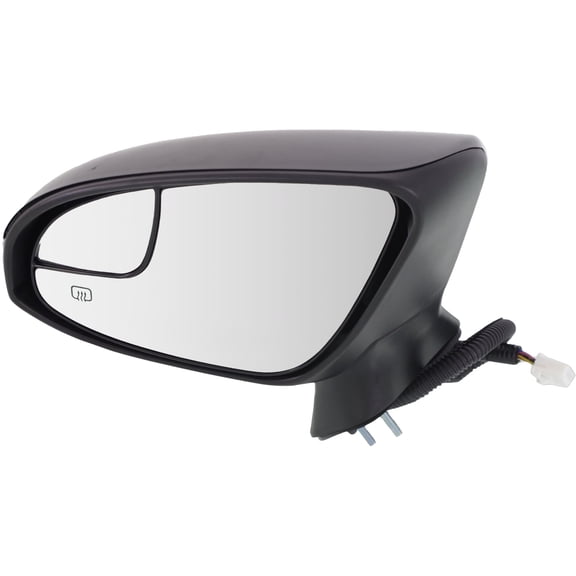 Garage-Pro Driver Side Mirror Compatible with 2013 Toyota Venza Paintable, Heated, With Puddle Light, Power Adjust, Manual Folding, In-housing Signal Light, With Memory, With Blind Spot Glass