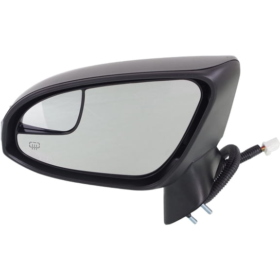 Garage-Pro Driver Side Mirror Compatible with 2014 Toyota Venza Paintable, Heated, With Puddle Light, Power Adjust, Power Folding, In-housing Signal Light, With Memory, With Blind Spot Glass