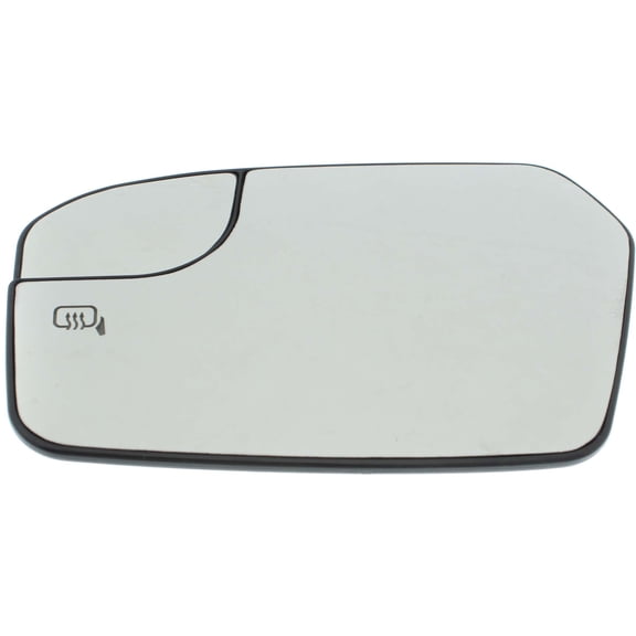 Garage-Pro Driver Side Mirror Glass for Ford Fusion 2011-2012, Lincoln MKZ 2011-2012, Mercury Milan 2011 Heated, Flat, With Blind Spot Glass, With backing plate, With built-in blind spot glass