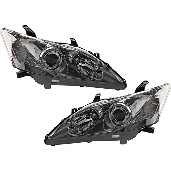 Garage-Pro Driver and Passenger Side Headlight for Lexus ES350 Base 2007-2009 Halogen Without bulb(s) Replaces# 8117033670 8113033670