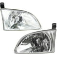 thumbnail image 1 of Garage-Pro Driver and Passenger Side Headlight for Toyota Sienna CE LE XLE 2001-2003 Halogen With bulb(s) Replaces# 8115008020 8111008020, 1 of 7