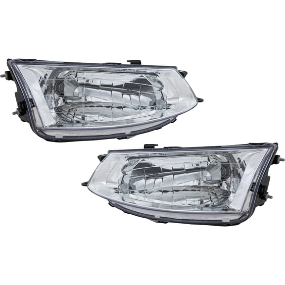 Garage-Pro Driver and Passenger Side Headlight for Toyota Solara SE SLE 1999-2001 Halogen With bulb(s) Replaces# 8115006050 8111006050