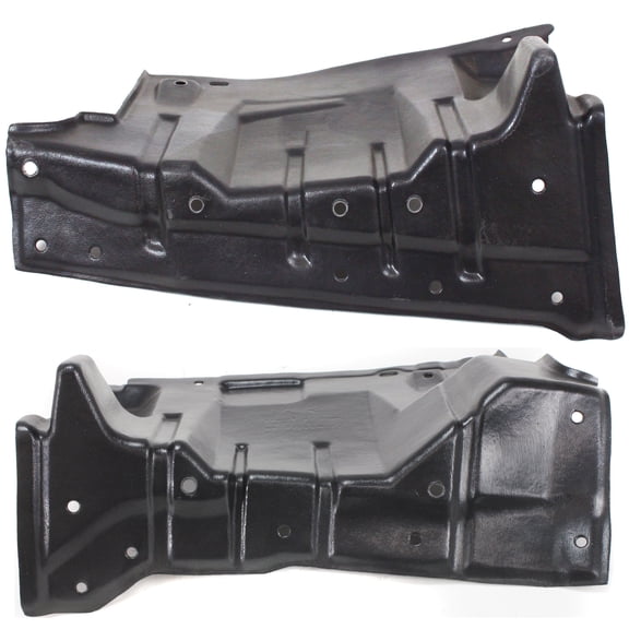 Garage-Pro Engine Splash Shield SET Compatible with 2007-2013 Mitsubishi Outlander, Fits 2011-2020 Mitsubishi Outlander Sport, Fits 2008-2017 Mitsubishi Lancer Driver and Passenger Side
