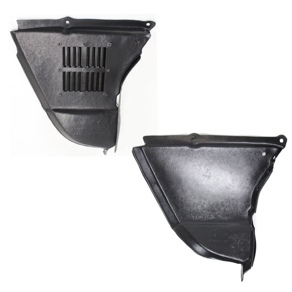 Garage-Pro Engine Splash Shield Set of 2 Compatible with 2004-2007 BMW 525i, Fits 2004-2007 BMW 530i, Fits 2004-2005 BMW 545i, Fits 2006-2007 BMW 530xi, Fits 2006-2007 BMW M5 Sedan