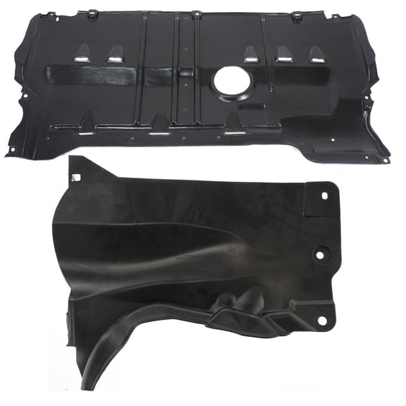 Garage-Pro Engine Splash Shield Set of 2 Compatible with 2004-2009 Mazda 3, Fits 2006-2010 Mazda 5, Fits 2009 Mazda 3 Sport Rear, Passenger Side