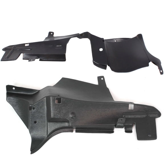 Garage-Pro Engine Splash Shield Set of 2 Compatible with 2005-2010 Chevrolet Cobalt, Fits 2007-2009 Pontiac G5