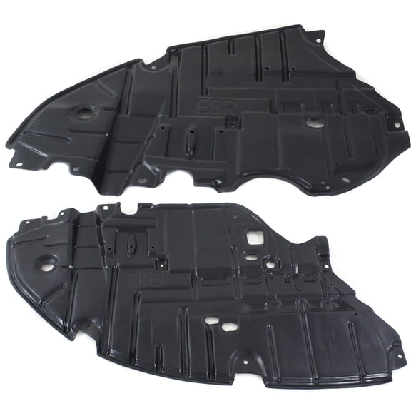 Garage-Pro Engine Splash Shield Set of 2 Compatible with 2013-2015 Lexus ES350, Fits 2013-2015 Lexus ES300h