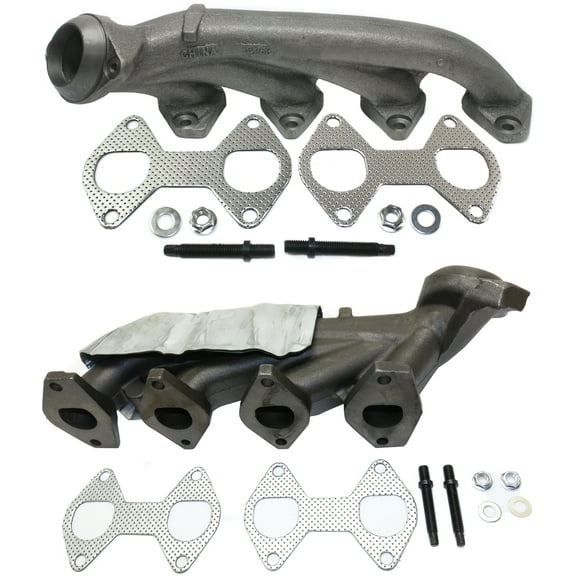 Garage-Pro Exhaust Manifold Set of 2 Compatible With 2004-2009 Ford F-150, Fits 2005-2009 Ford Expedition, Fits 2005-2009 Lincoln Navigator 50-State Legal Driver and Passenger Side