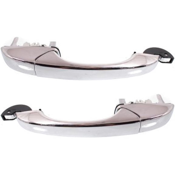 Garage-Pro Exterior Door Handle SET Compatible with 2008-2019 Dodge Grand Caravan, Fits 2008-2016 Chrysler Town & Country Rear, Driver and Passenger Side - Side Sliding Door