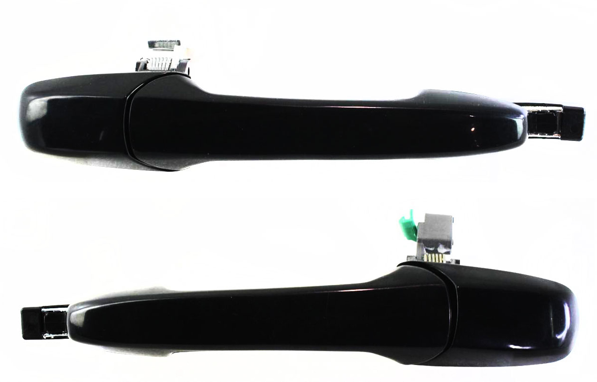 Exterior Door Handle For Mazda 3, 5, 6, CX-7, CX-9, RX-8 - Passenger Side Front/Rear, Chrome Plastic