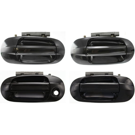 Garage-Pro Exterior Door Handle Set Compatible with 2003-2015 Ford Expedition, Fits 2003-2014 Lincoln Navigator Front and Rear, Driver and Passenger Side