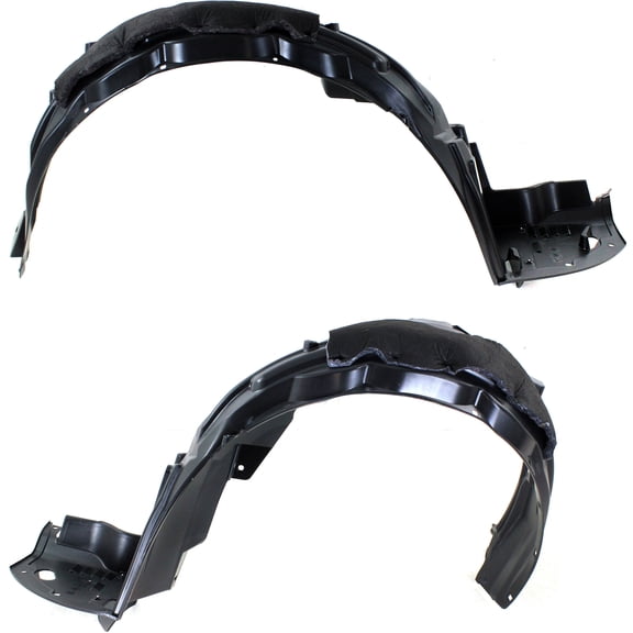 Garage-Pro Fender Liner SET Compatible with 2008-2012 Honda Accord Vacuum Form with Insulation Foam, Sedan, USA Built Vehicle, 4-Door Front, Driver and Passenger Side