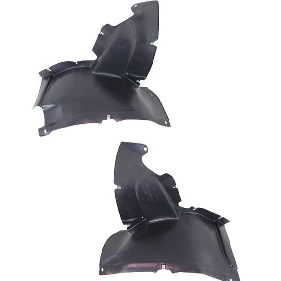 Garage-Pro Fender Liner SET Compatible with 2013-2017 Volkswagen CC Front, Driver and Passenger Side, Front Section