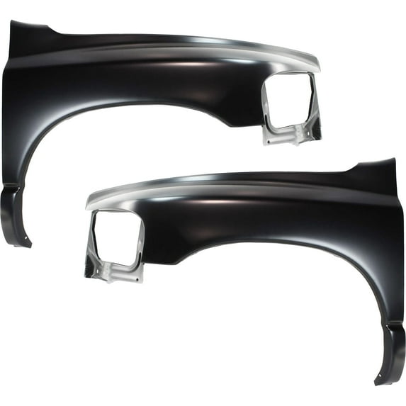 Garage-Pro Fender SET Compatible with 2002-2005 Dodge Ram 1500, Fits 2003-2005 Dodge Ram 2500, Fits 2003-2005 Dodge Ram 3500 CAPA Primed Front, Driver and Passenger Side