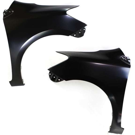 Garage-Pro Fender Set of 2 Compatible with 2007-2012 Toyota Yaris Front, Driver and Passenger Side Primed