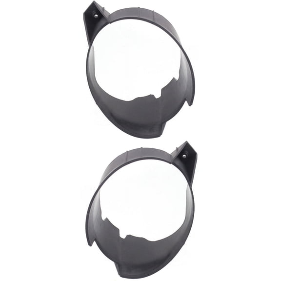 Garage-Pro Fog Light Bracket Set of 2 Compatible with 2007-2012 Nissan Sentra Driver and Passenger Side