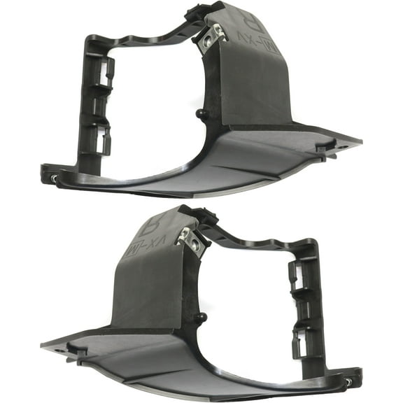 Garage-Pro Fog Light Bracket Set of 2 Compatible with SUBARU XV Crosstrek 2013-2016 Right Side and Left Side Plastic (2014-2016 Hybrid Model)