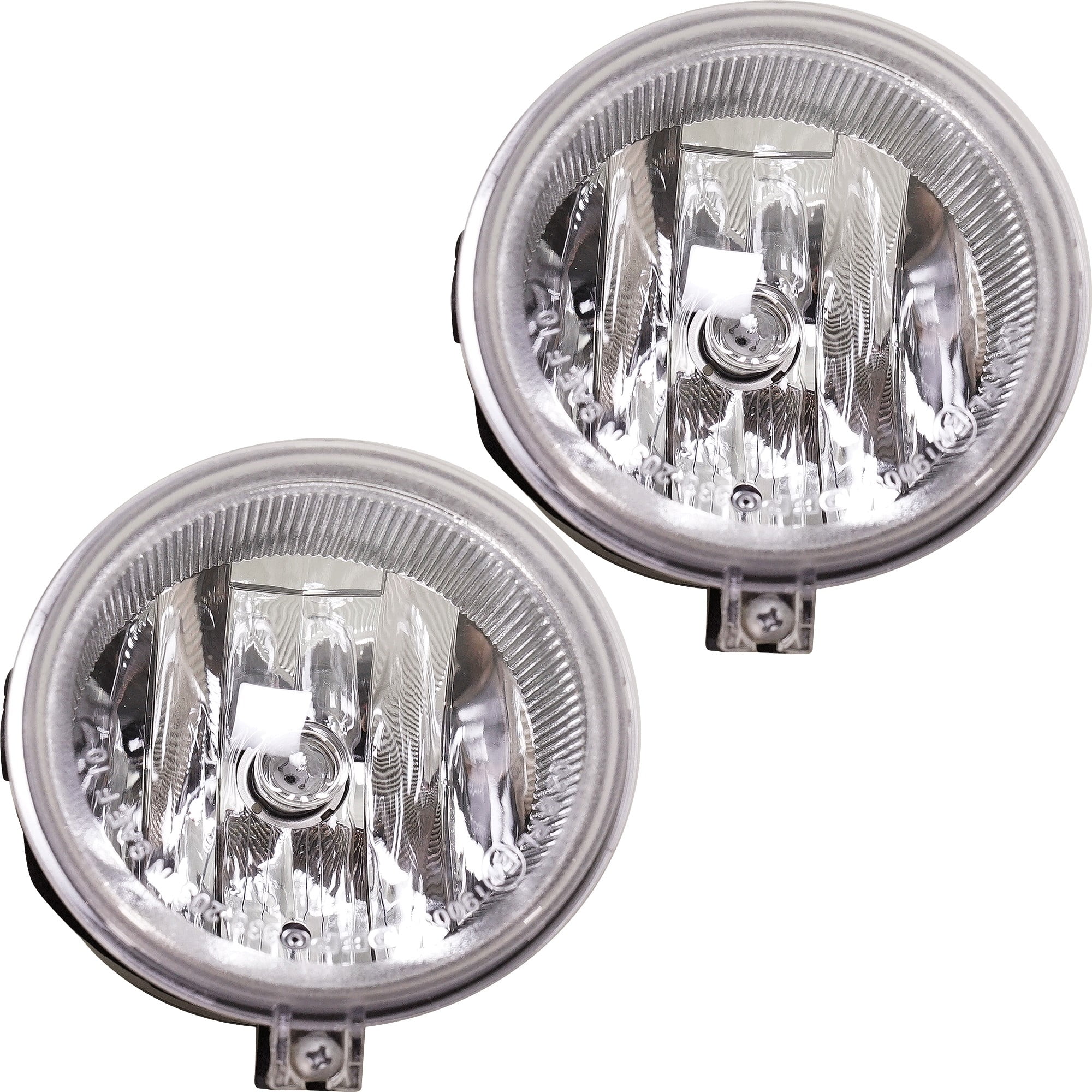 Garage-Pro Fog Light SET Compatible with 2010 Dodge Grand Caravan, Fits 2010-2011 Chrysler Town & Country, Fits 2010 Dodge Charger, Fits 2010 Jeep Compass Front, Driver and Passenger Side