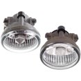 thumbnail image 1 of Garage-Pro Fog Light Set of 2 Compatible with 2004-2007 Toyota Highlander, 2004-2009 Toyota Prius, 2004-2005 Scion xA Front, Driver and Passenger Side, 1 of 8