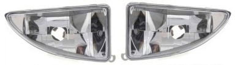 Garage-Pro Fog Light Set of 2 Compatible with 2000-2004 Ford Focus Front, Driver and Passenger Side