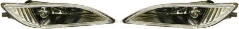Garage-Pro Fog Light Set of 2 Compatible with 2006-2010 Toyota Sienna Front, Driver and Passenger Side