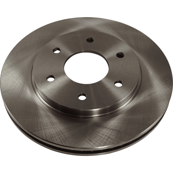 Garage-Pro Front, Driver or Passenger Side Brake Disc Compatible with Infiniti QX56 2004-2005, Nissan Armada 2005, Nissan Pathfinder Armada 2004, Nissan Titan 2004-2005 Natural Finish, Cast Iron