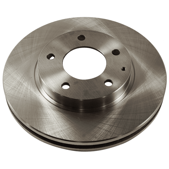 Garage-Pro Front, Driver or Passenger Side Brake Disc For Mazda Millenia 1995-2000, Mazda MPV 2000-2006 Natural Finish, Cast Iron, 273.81 mm, Vented, Plain Surface, 5 Lugs, 2.01 in. Height