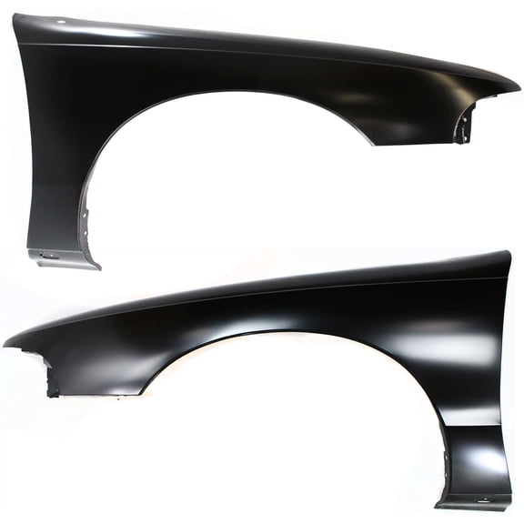 Garage-Pro Front, Driver and Passenger Side Fender Set of 2 Compatible with 1991-1996 Chevrolet Caprice, Fits 1991-1996 Buick Roadmaster & 1991-1992 Oldsmobile Custom Cruiser Primed Finish Steel