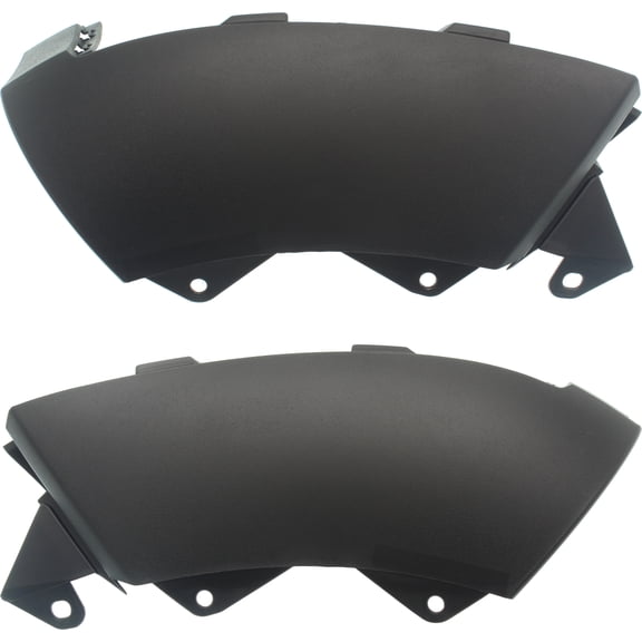 Garage-Pro Front, Driver and Passenger Side, Lower Set of 2 Bumper Trim Compatible with 2016-2019 Mercedes Benz GLC300 Black