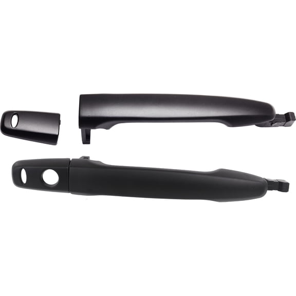 Garage-Pro Front Exterior Door Handle Set of 2 Compatible with 2008-2017 Mitsubishi Lancer and 2007-2013 Outlander Primed Driver and Passenger Side