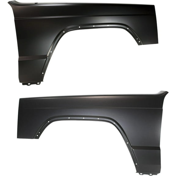 Garage-Pro Front Fender Compatible with 1997-2001 Jeep Cherokee, Set of 2, Driver and Passenger Side