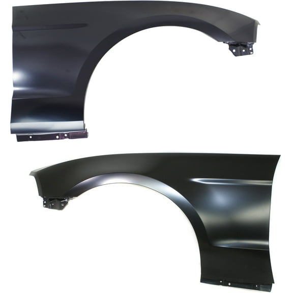 Garage-Pro Front Fender Compatible with 2010-2014 Ford Mustang, Set of 2, Driver and Passenger Side