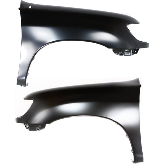 Garage-Pro Front Fender Set of 2 Compatible With 2000-2006 Toyota Tundra Primed Steel Driver and Passenger Side