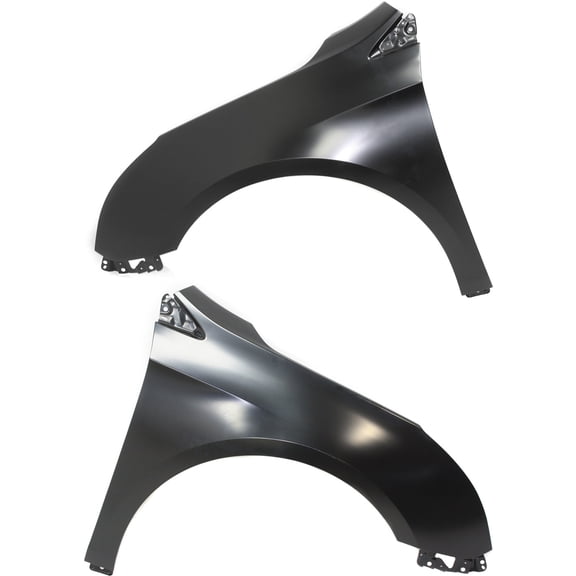 Garage-Pro Front Fender Set of 2 Compatible With 2013-2017 Cadillac XTS Primed Steel Driver and Passenger Side
