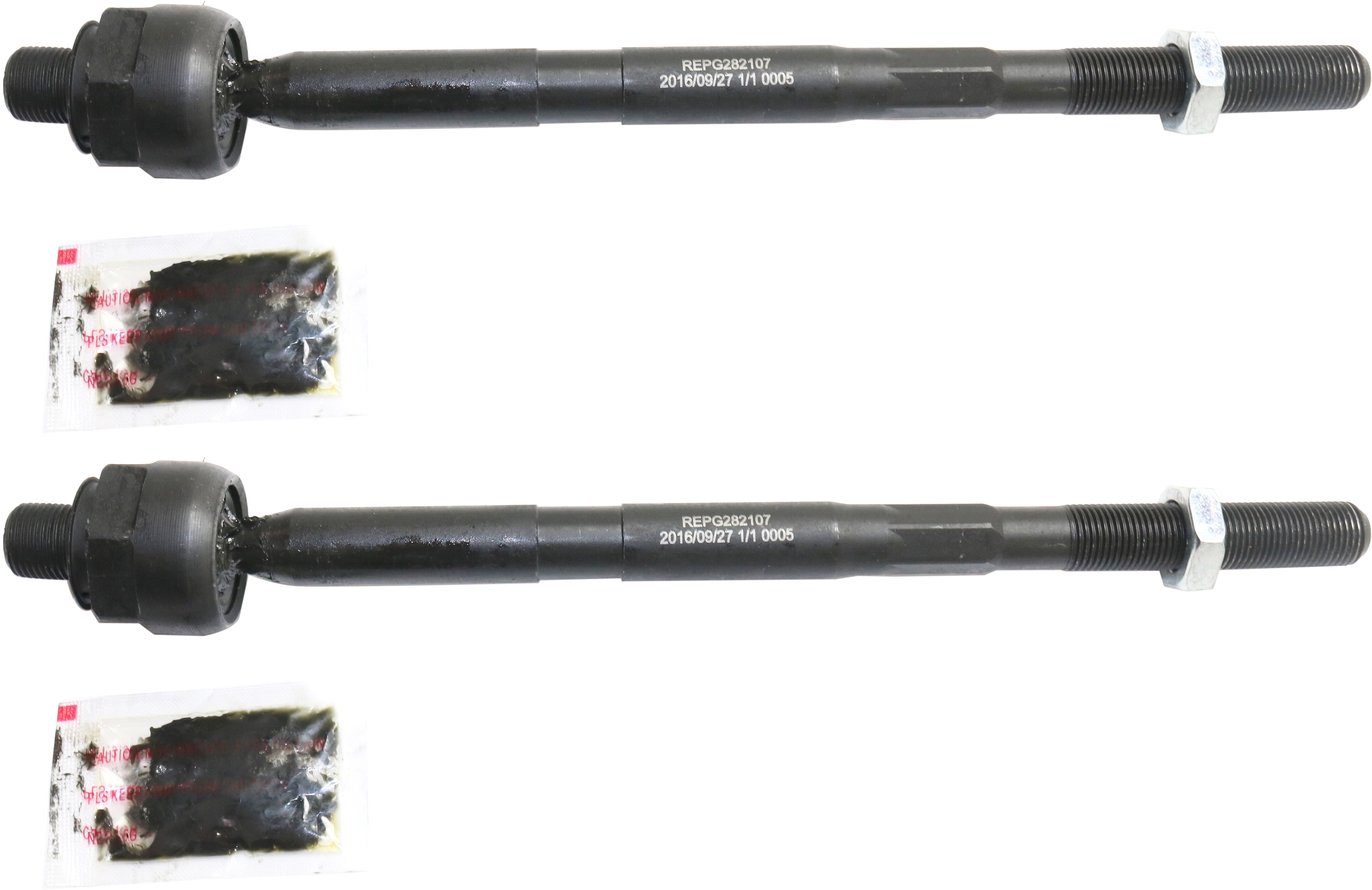 Garage-Pro Front Left & Right Inner Tie Rod End Compatible With Chevrolet Traverse 2009 2010 2011 2012 2013 2014 2015 2016 2017 GMC Acadia 07-16