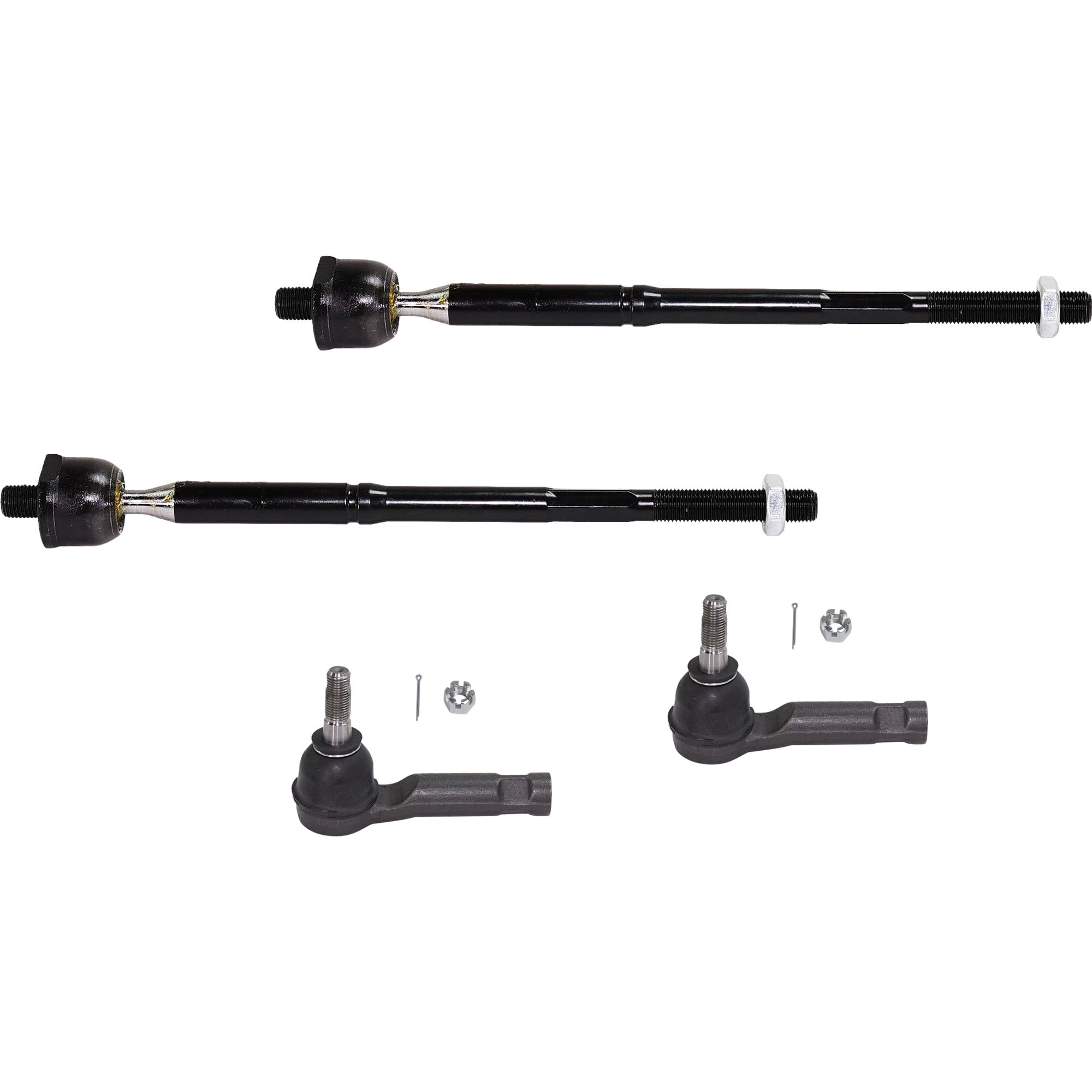 Garage-Pro Front Left & Right Inner and Outer Tie Rod End Compatible With Mazda CX-5 2013-2016 Replaces # KD3132280