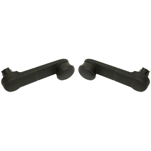 Garage-Pro Front or Rear, Driver or Passenger Side Set of 2 Window Crank Compatible with 1988-1996 Ford F-150, 1992-2002 E-150 Econoline, 1999-2008 E-350 Super Duty & 2003-2007 E-250 - FO1354103