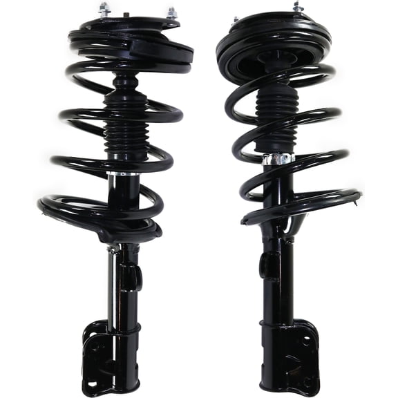 Garage-Pro Front Set of 2 Loaded Strut Compatible with Hyundai Santa Fe 2007-2009 Driver & Passenger Side All Wheel Drive, Automatic Transaxle, Front Wheel Drive, 5-Speed, 4-Speed