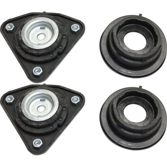 Garage-Pro Front Set of 2 Suspension Strut Mount Compatible with Mazda 3 2004-2013 5 2006-2015 Volvo S40 2004-2011 Driver & Passenger Side Front Wheel Drive, Production Date From April 2005