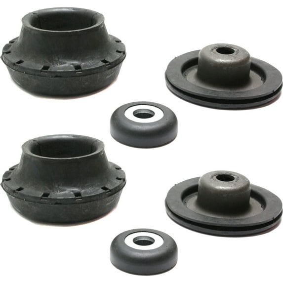 Garage-Pro Front Set of 2 Suspension Strut Mount Compatible with Volkswagen Cabrio 1995-2002 Jetta 1996-1998 Golf 1993-1998 Driver & Passenger Side For Use on VIN # 070450 and After