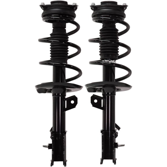 Garage-Pro Front Set of 2 Complete Shocks Strut & Coil Spring Assembly Compatible with Nissan Rogue 2008-2012 Driver & Passenger Side All Wheel Drive