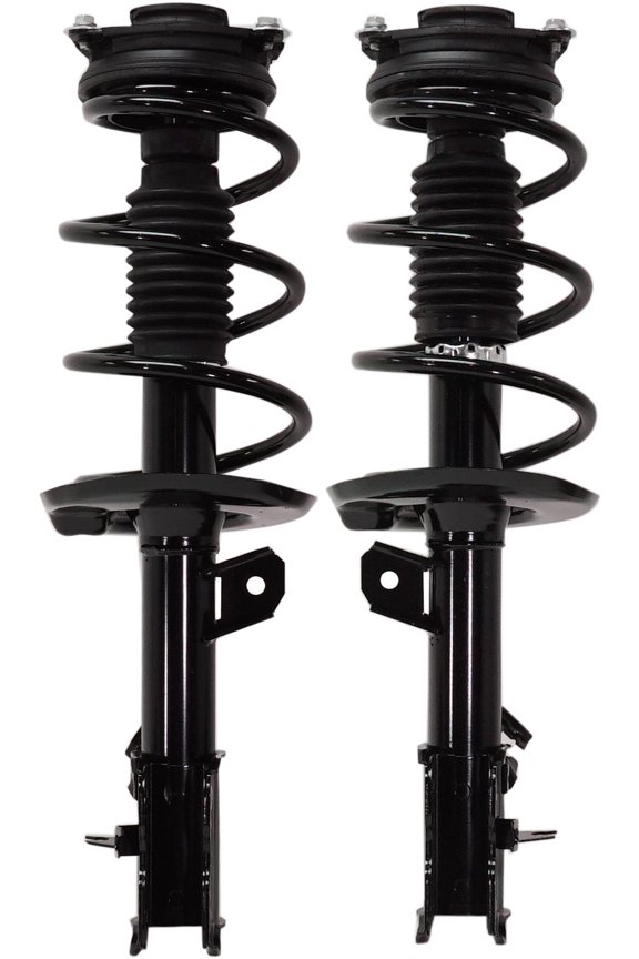 Front Set of 2 Complete Shocks Strut & Coil Spring Assembly Compatible with Nissan Rogue 2008-2012 Driver & Passenger Side All Wheel Drive