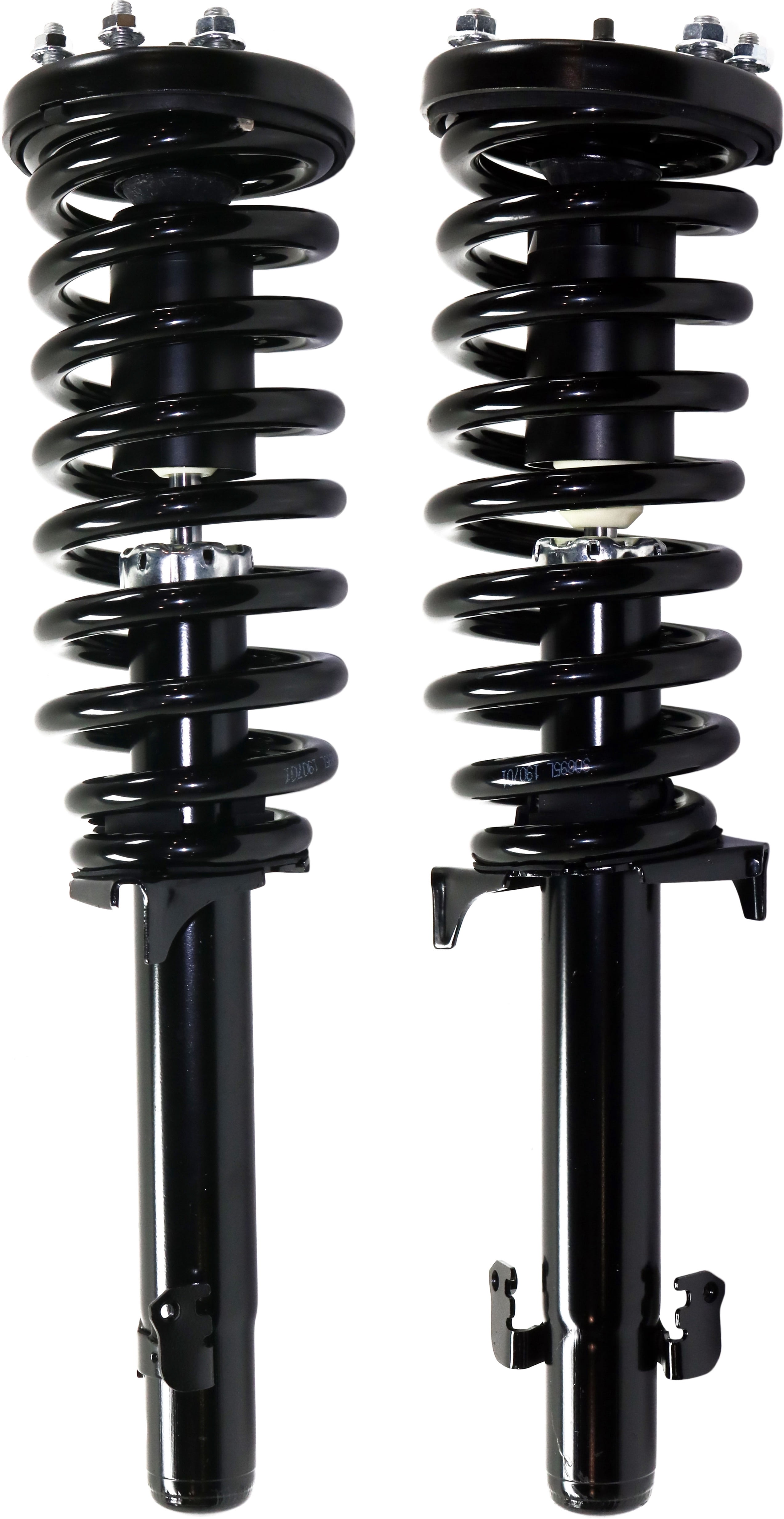 Pair Front Complete Strut Assemblies W/ Coil Springs For Honda Accord 2013-2017