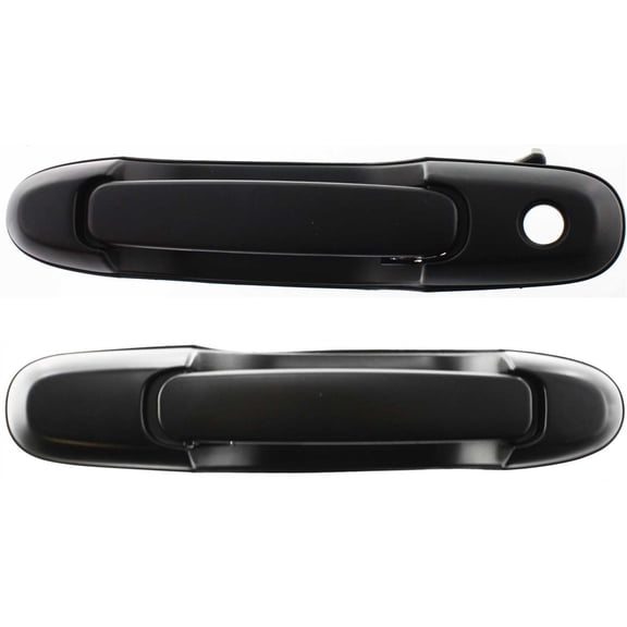 Garage-Pro Front and Rear, Driver Side Exterior Door Handle SET Compatible with 1998-2003 Toyota Sienna