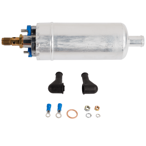 Garage-Pro In-Line Fuel Pump for Volkswagen Beetle 1975-1979, Volkswagen Rabbit 1980, Volkswagen Transporter 1975-1979, Volkswagen Vanagon 1980-1991 Pump Only, 1 electrical connector