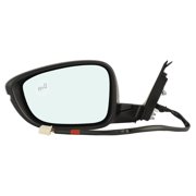 Garage-Pro Mirror Compatible Honda Accord 2018-2022 Front Left, Driver Side With Heated, Manual Folding, No Auto-Dim, Blind Spot Monitor, In-glass Signal Light, No Puddle Light