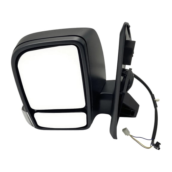 Garage-Pro Mirror Compatible: Mercedes Benz Sprinter 1500 2019-2022, Sprinter 2500, Sprinter 3500 Driver Side With Heated, Manual Folding, Blind Spot Detection in Glass, In-glass Signal Light