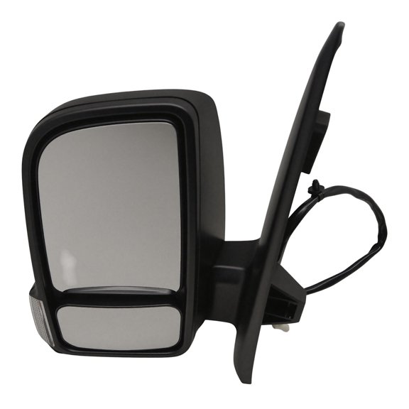 Garage-Pro Mirror Compatible: Mercedes Benz Sprinter 1500 2019-2022, Sprinter 2500, Sprinter 3500 Driver Side With Heated, Power Folding, Blind Spot Detection in Glass, In-glass Signal Light